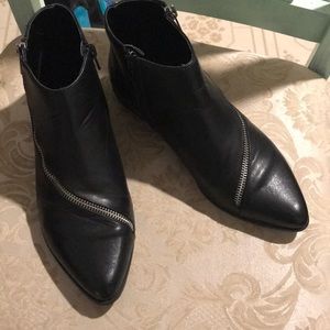 Asos zipper ankle boot